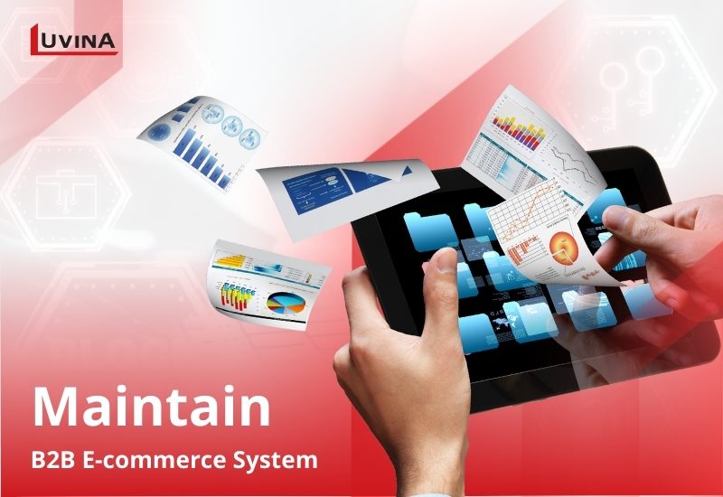 B2B E-Commerce System Maintenance Systems In The Software Service Sector For The Field Of Construction Machine Control