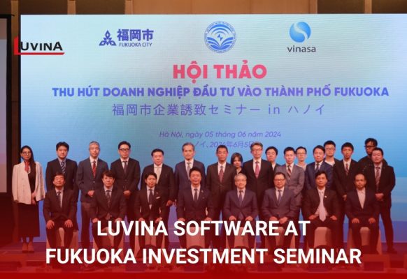 Luvina software at Fukuoka investment seminar