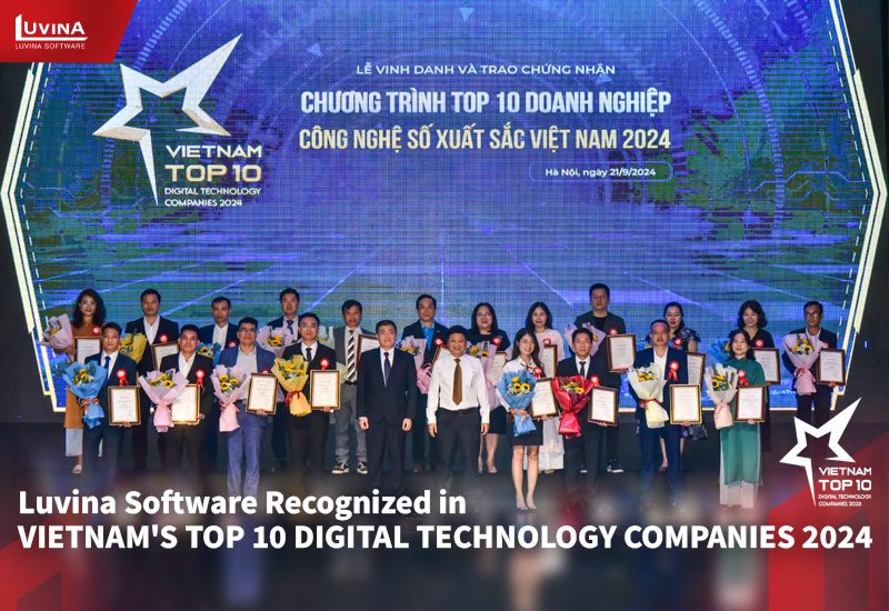 Luvina Software Top 10 ICT Vietnam 2024