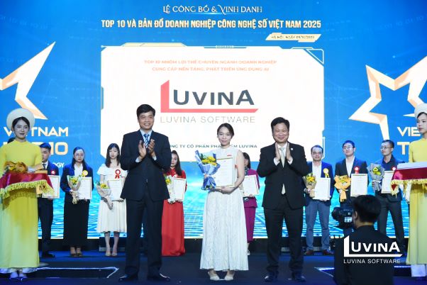 Luvina Software Wins Top 10 Vietnam ICT Awards 2025