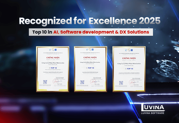Luvina Software Wins Top 10 Vietnam ICT Awards 2025