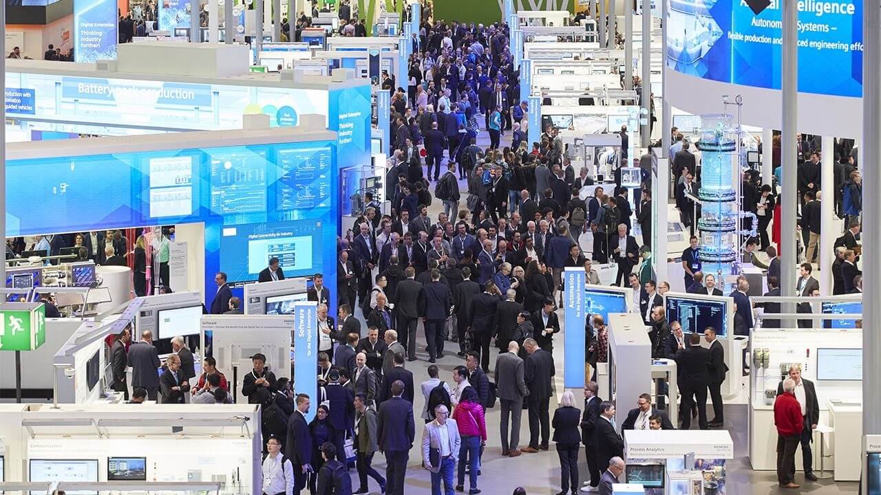 2023のHannoverMesseの参加者数が10万人以上 「写真： www.eng.it」