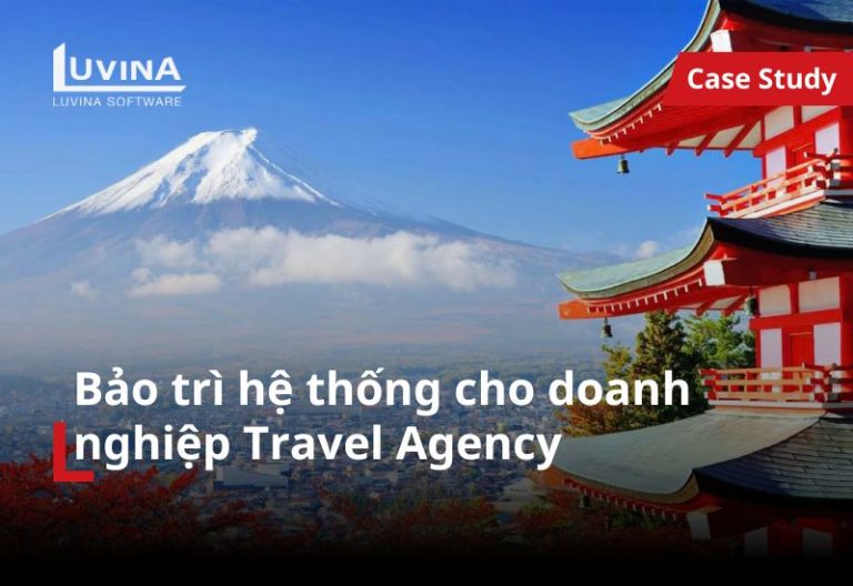 bảo trì hệ thống cho doanh nghiệp travel agency