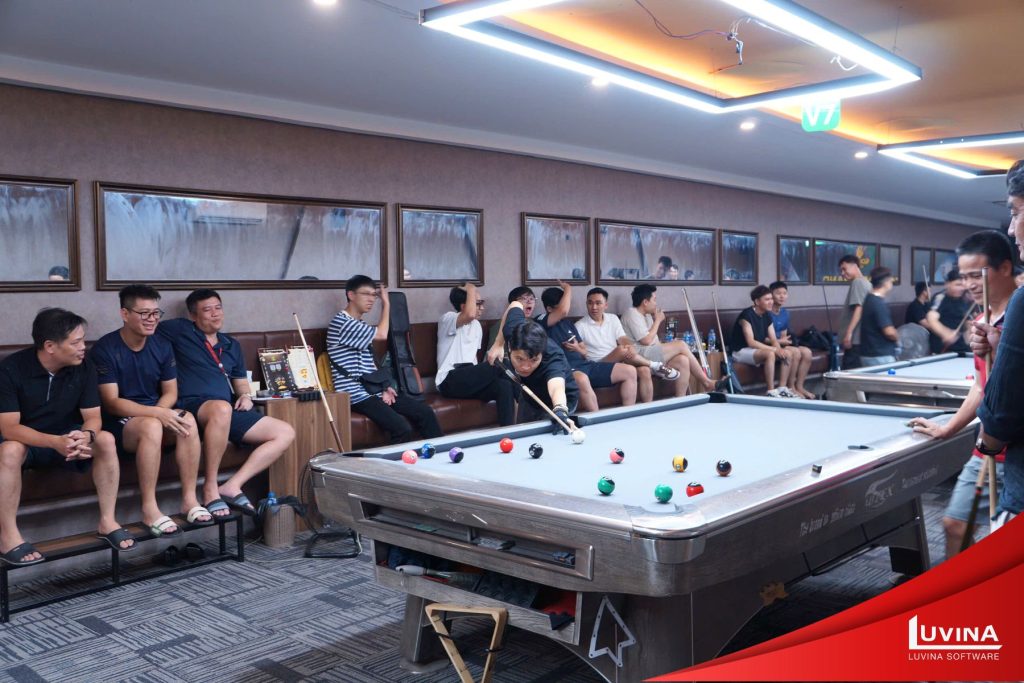 【社内活動】LUVINA BILLIARDS CHAMPIONSHIP 2025が開催されました 1 luvina billiards championship 2025 venue