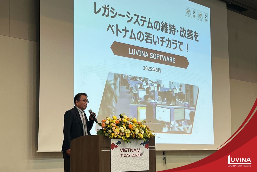 luvina software presenting at vietnam it day 2025
