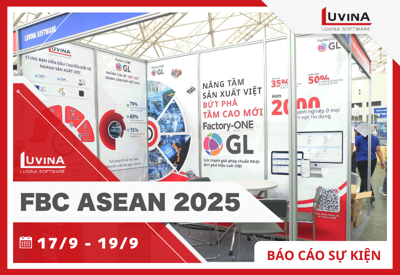 Luvina Software và dấu ấn công nghệ tại Triển lãm giao thương quốc tế ngành chế tạo FBC ASEAN 2025