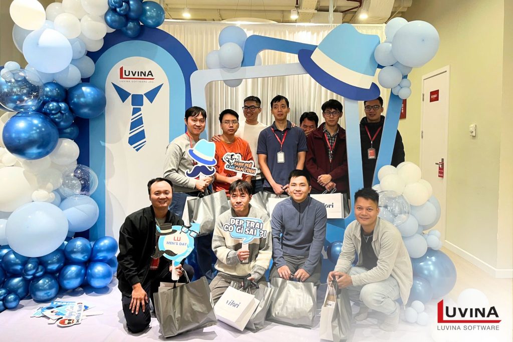 【11/19】ルビナソフトウエア、国際男性デーイベントを盛大に開催 1 luvina international men day 2025 smiles of male employee
