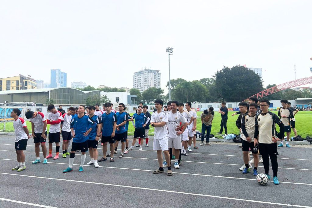 【社内イベント】LUVINA FOOTBALL CHAMPIONSHIP 2025 開催レポート 1 scenes from the luvina football championship 2025 opening ceremony