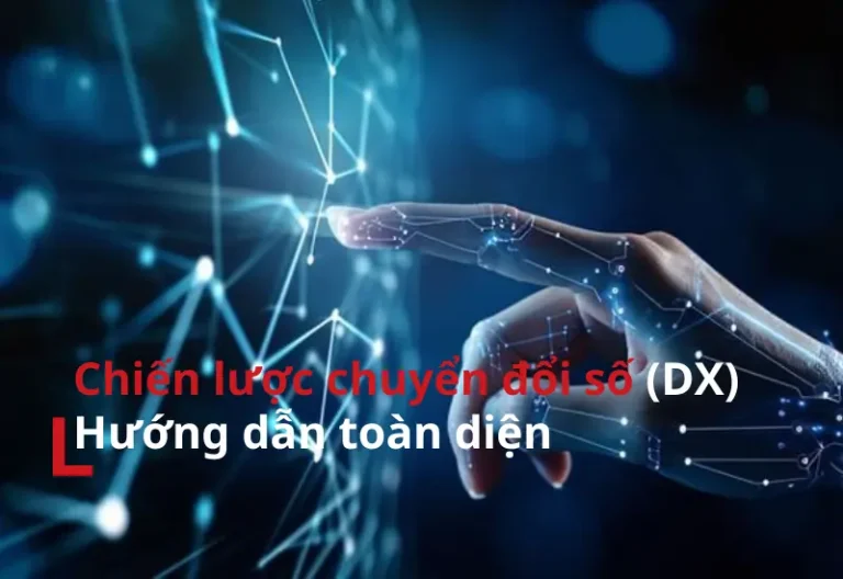 hình ảnh đại diện cho hướng dẫn toàn diện về chiến lược chuyển đổi số, minh họa sự kết nối giữa con người và công nghệ hiện đại.