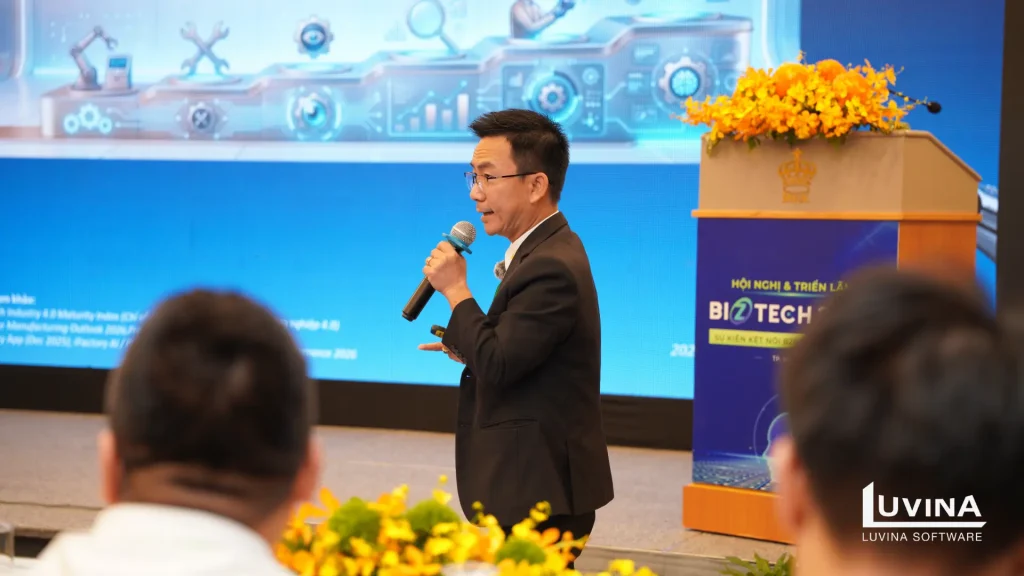 Doanh nghiệp Sản xuất nên bắt đầu tối ưu bảo trì nhà máy từ đâu? Góc nhìn từ BizTech 2026 1 luvinabiztech1