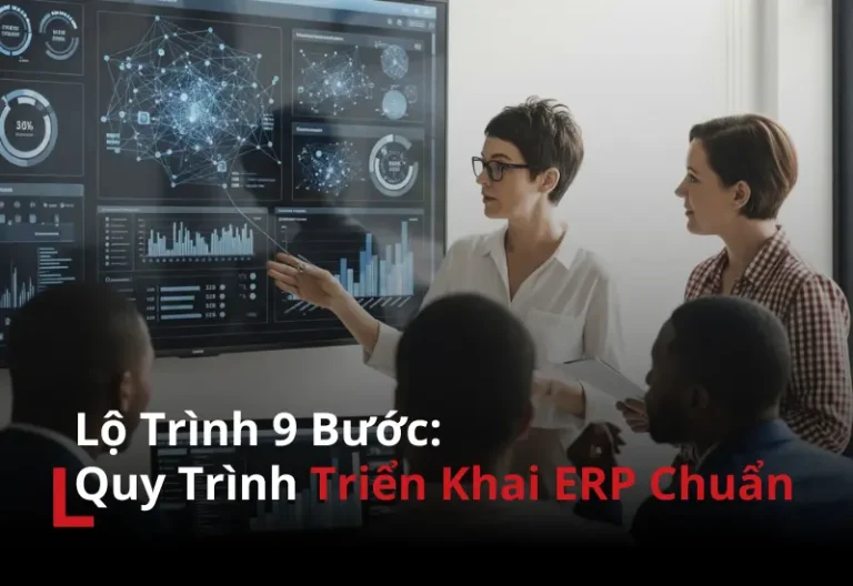 quy trình triển khai hệ thống erp chuẩn 2026 lộ trình 9 bước
