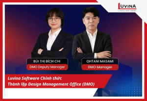 luvina software chinh thuc thanh lap design management office