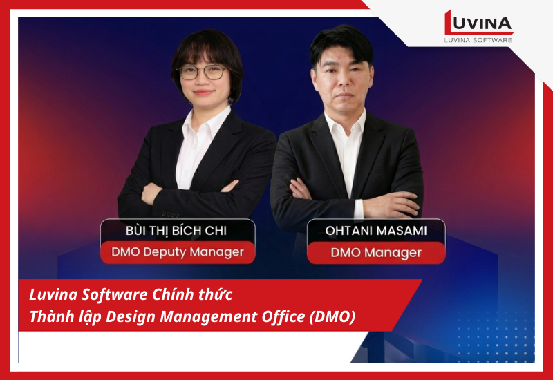 Luvina Software Chính thức Thành lập Design Management Office (DMO)