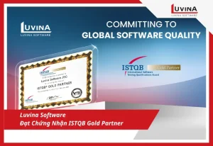 luvina software dat chung nhan istqb gold partner