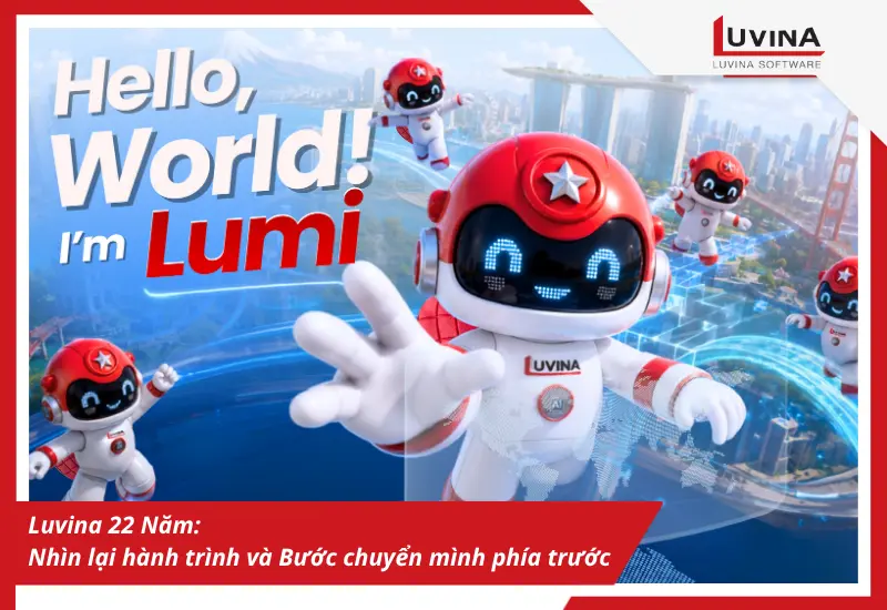 Welcome Lumi: Gặp gỡ Mascot mới của Luvina Software