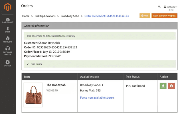 B2B Magento e-commerce site development