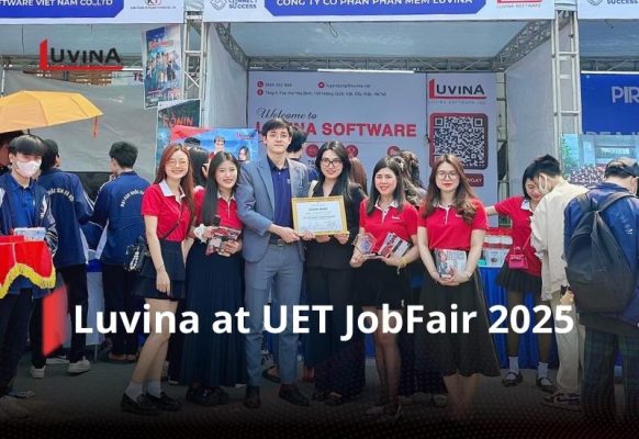 Luvina at UET JobFair 2025 – Connecting with Future IT Talents