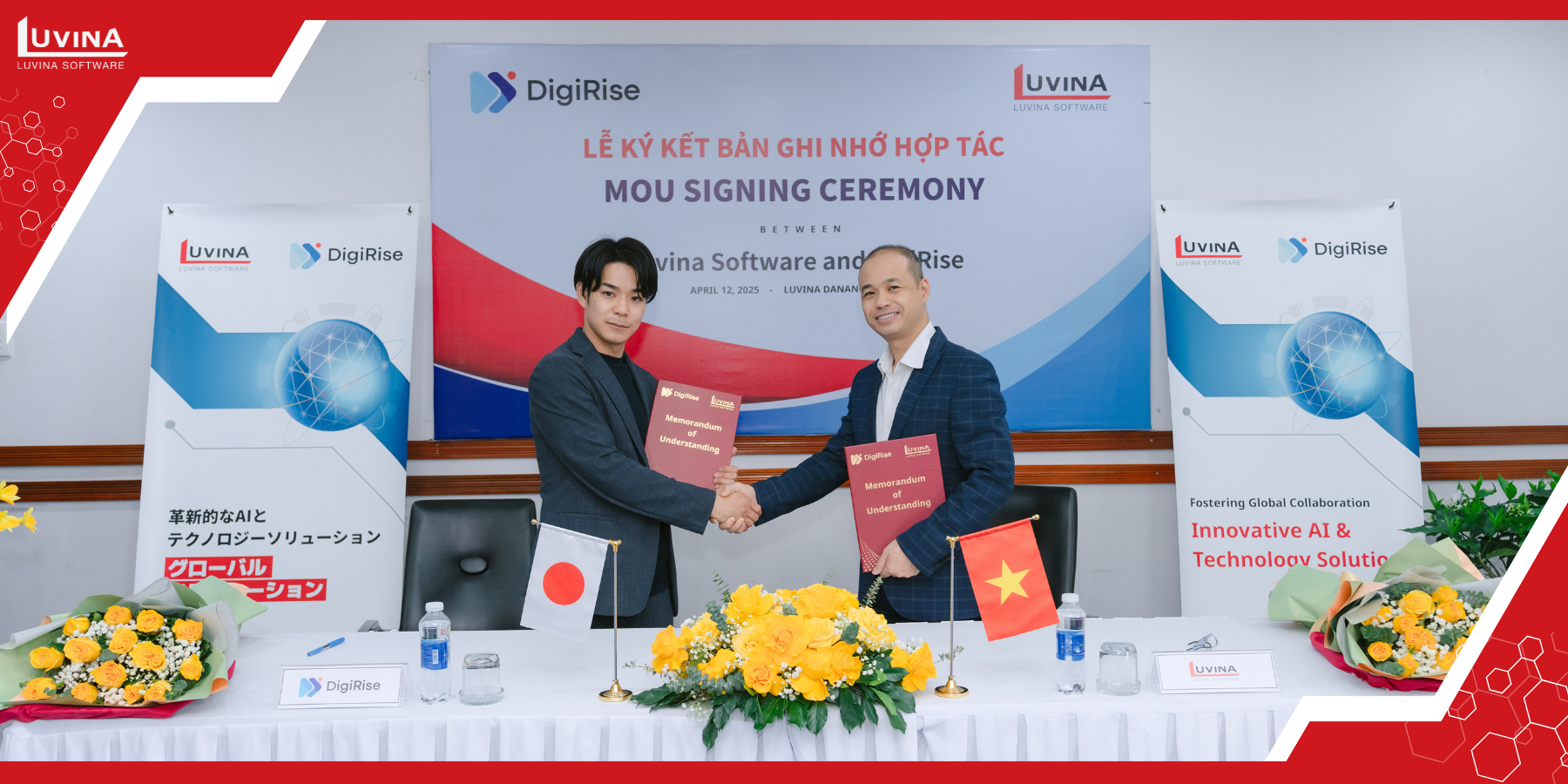 Luvina Software và DigiRise ký kết Biên bản Ghi nhớ (MOU): Cùng hướng tới kỷ nguyên AI