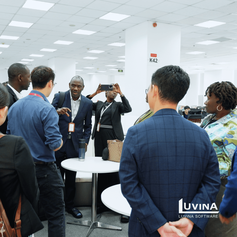 From Japan to Africa: Luvina Shares International IT Experience with Ugandan Delegation 1