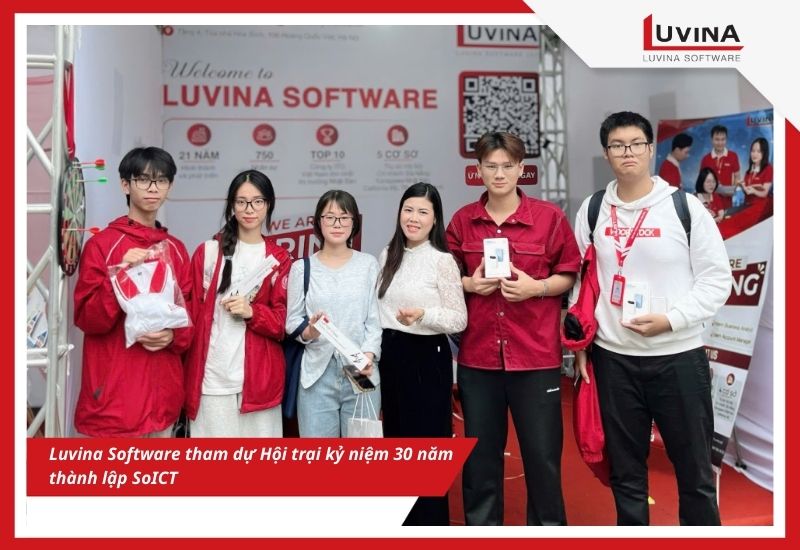 Luvina Software tham gia Hội trại kỷ niệm 30 năm thành lập SoICT – Đại học Bách Khoa Hà Nội 3 2
