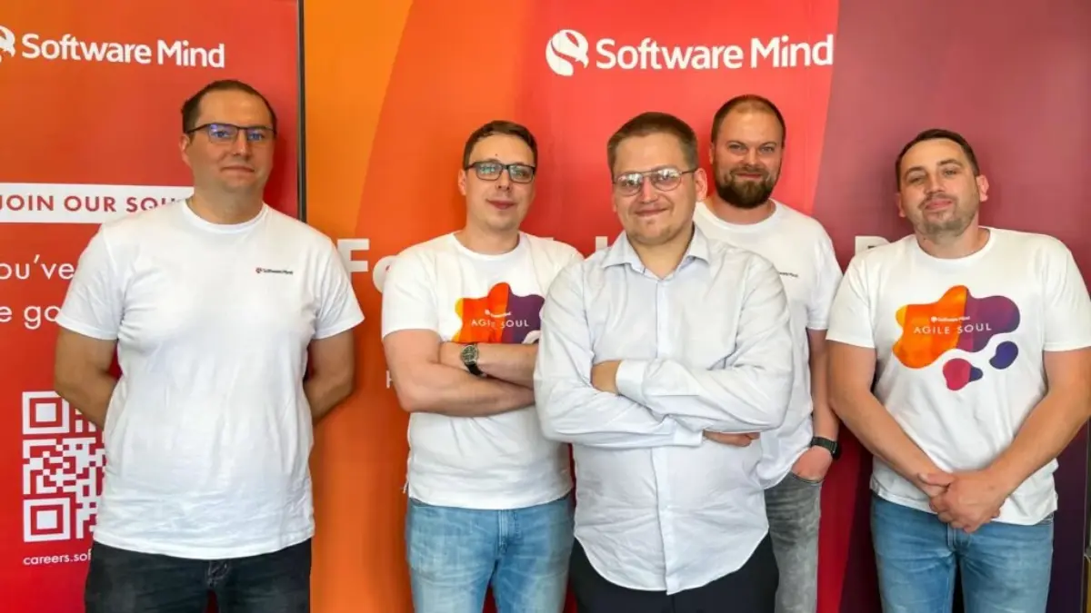 Developers from Software Mind, an agile software engineering company.