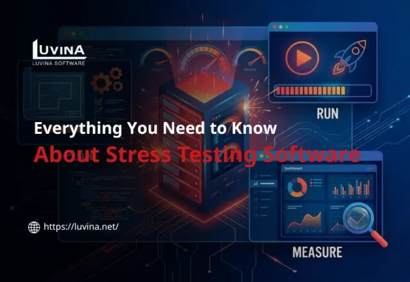 Stress testing software: How to plan, run, and measure guide banner.