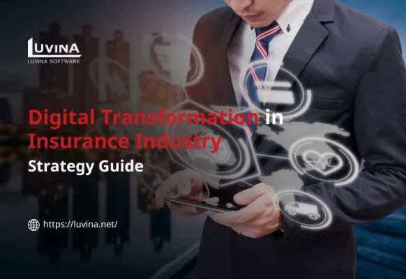 Comprehensive guide to successful digital transformation in insurance industry.