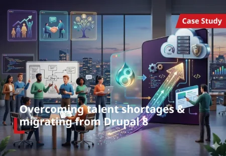 Overcoming talent shortages & migrating from Drupal 8
