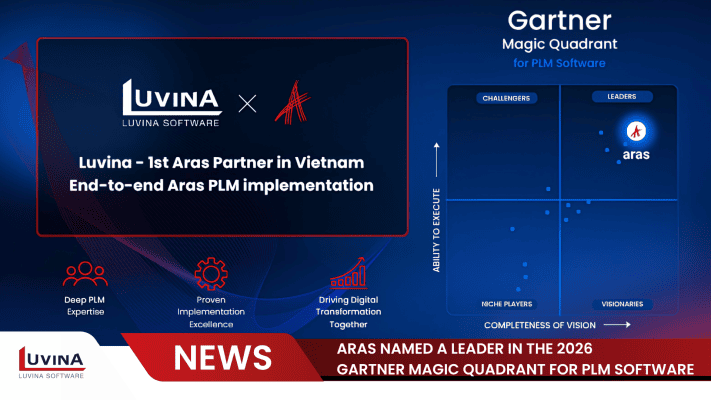 Aras Named a Leader in the 2026 Gartner Magic Quadrant for PLM Software