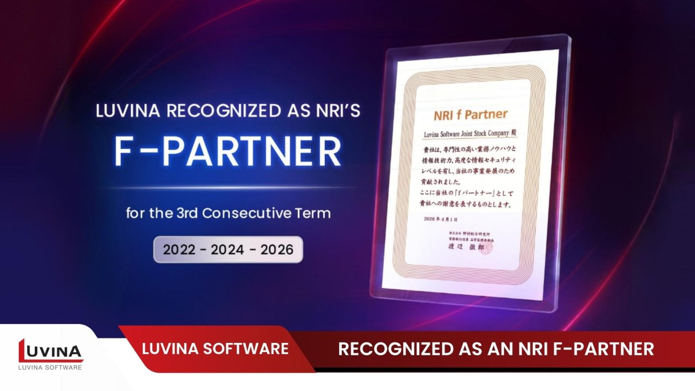 Luvina Software Recognized as an NRI F Partner for Five Consecutive Years 1