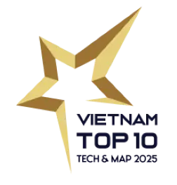 vietnam top 10 tech map 2025 award