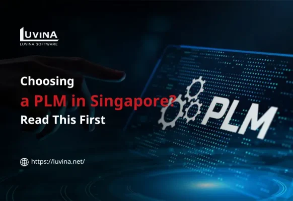 A featured banner illustrating how to select a reliable plm system provider in Singapore.