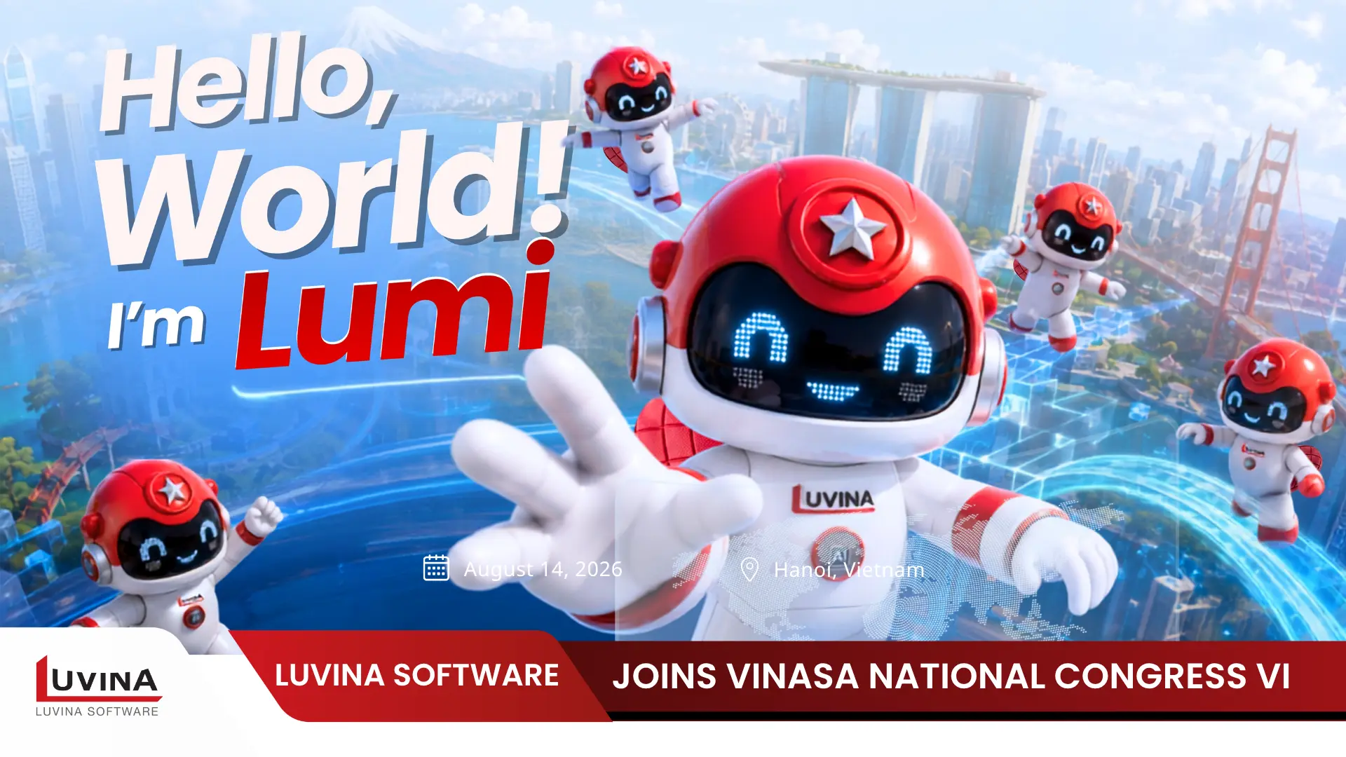 Welcome Lumi Meet Luvina Software’s New Mascot